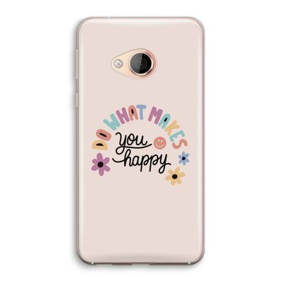 Happy days: HTC U Play Transparant Hoesje
