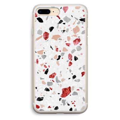 Terrazzo N°12: iPhone 7 Plus Transparant Hoesje