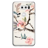 Japanse bloemen: LG V30 Transparant Hoesje