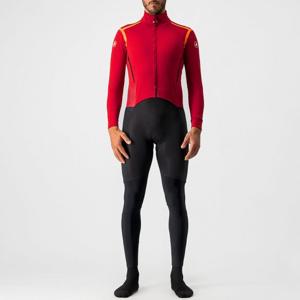 Castelli Sanremo RoS thermosuit rood/zwart heren L