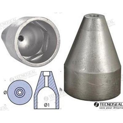 Ánodos punta de ejes Riva TEN00499 - ANODO OGIVE ORVEA ZINC 81MM