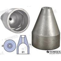 Ánodos punta de ejes Riva TEN00499 - ANODO OGIVE ORVEA ZINC 81MM