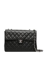 CHANEL Pre-Owned sac porté épaule Classic Flap Jumbo (2000) - Noir