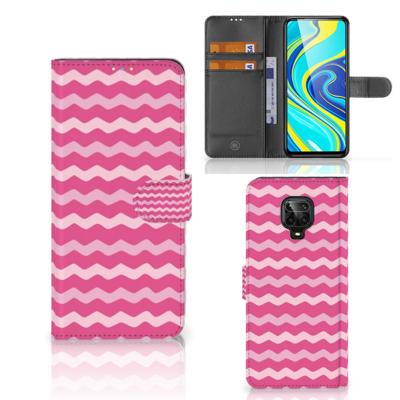 Xiaomi Redmi Note 9 Pro | Note 9S | Telefoon Hoesje | Waves Pink
