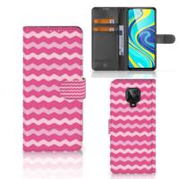 Xiaomi Redmi Note 9 Pro | Note 9S | Telefoon Hoesje | Waves Pink