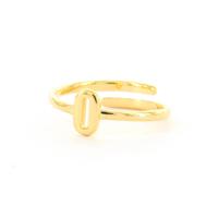 Imotionals Ring Letter O Goud