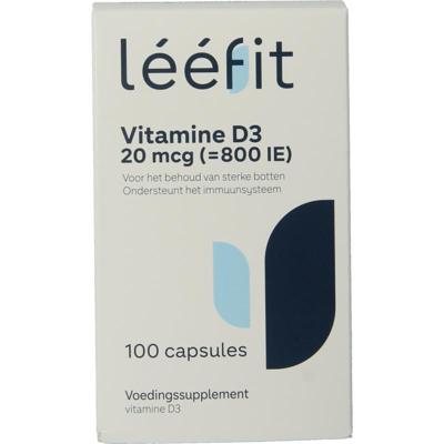Leefit Vitamine D3 20mcg