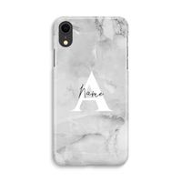 Ivory Marble: iPhone XR Volledig Geprint Hoesje