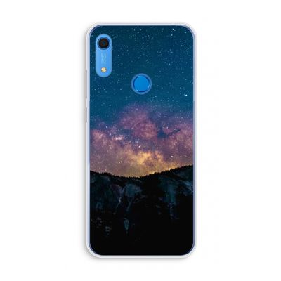 Travel to space: Huawei Y6s Transparant Hoesje