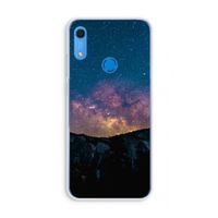 Travel to space: Huawei Y6s Transparant Hoesje