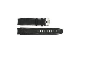 Horlogeband Jacques Lemans F-5036A Leder Zwart 18mm