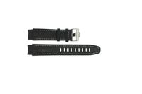 Horlogeband Jacques Lemans F-5036A Leder Zwart 18mm - thumbnail