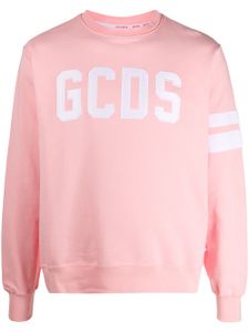 GCDS sweat à logo imprimé - Rose