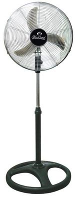 Ventilator staand professioneel 46cm 3 standen zwenkbaar