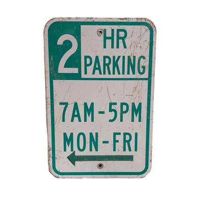 2HR Parking Straatbord - Origineel