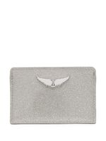 Zadig&Voltaire porte-cartes ZV Pass Infinity paillette - Argent