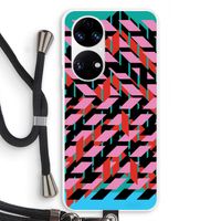Skew Blush 2: Huawei P50 Transparant Hoesje met koord