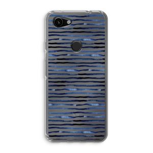 Verrassende lijnen: Google Pixel 3a Transparant Hoesje