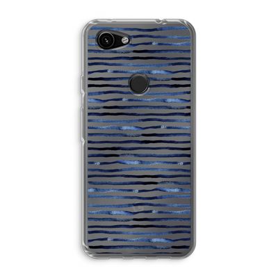 Verrassende lijnen: Google Pixel 3a Transparant Hoesje