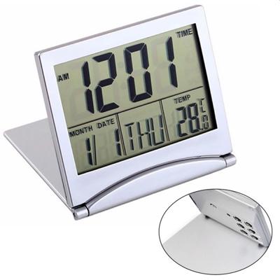MT-033 LCD Display Portable Folding digitale temperatuur reiswekker