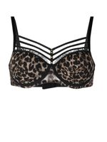 Marlies Dekkers soutien-gorge Vixen à imprimé léopard - Marron