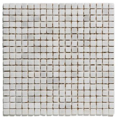 The Mosaic Factory Natural Stone Mozaiek Tegel Vierkant - Cararra Anticato Marmer Natural 305x305 mm
