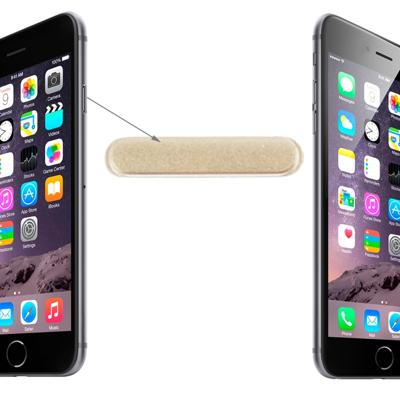 Power knop Origineel voor iPhone 6 & 6 Plus(Gold)