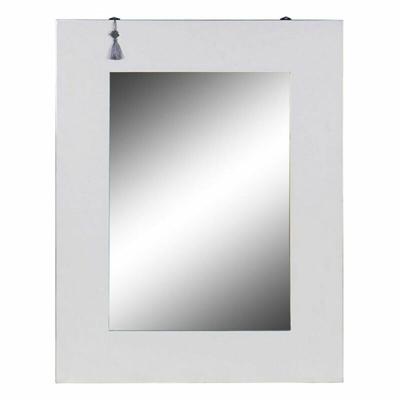 Wandspiegel DKD Home Decor Wit Zilverkleurig Orientaals 70 x 2 x 90 cm