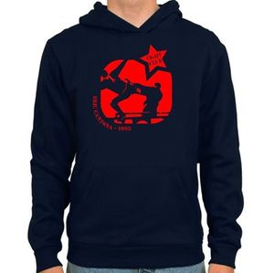 Spielraum - Cantona Fight Club Hoodie - Navy