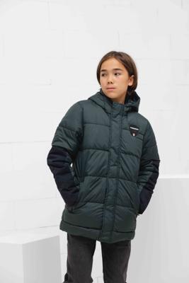 Vingino Telo Jas Kids Donkergroen - Maat 140 - Kleur: Donkergroen | Soccerfanshop