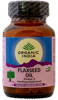 Organic India Flaxseed Oil Vegicaps