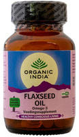 Organic India Flaxseed Oil Vegicaps - thumbnail