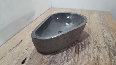 Waskom riviersteen RL250303, 57x37x15 cm
