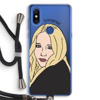 Mary Kate: Xiaomi Mi Mix 3 Transparant Hoesje met koord