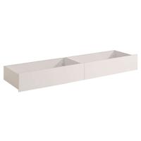 Leen Bakker - Ladenset Sleep - 25,4x108,7x198,7 Cm - Spaanplaat - Wit - 198.7x108.7x25.4 Cm