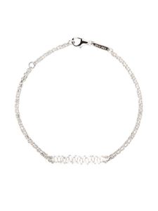 Suzanne Kalan bracelet en or blanc 18ct serti de diamants - Argent