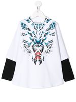 Marcelo Burlon County Of Milan Kids t-shirt imprimé - Blanc - thumbnail