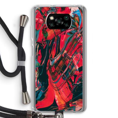 Endless Descent: Xiaomi Poco X3 NFC Transparant Hoesje met koord