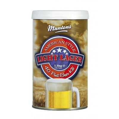Bierkit Muntons Premium American light lager 1,5 kg