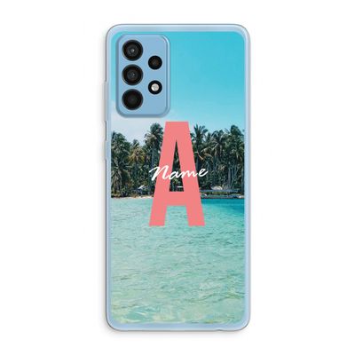 Pacific Dream: Samsung Galaxy A52 Transparant Hoesje
