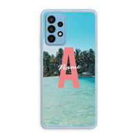 Pacific Dream: Samsung Galaxy A52 Transparant Hoesje