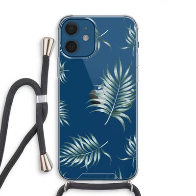 Simple leaves: iPhone 12 Transparant Hoesje met koord
