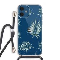 Simple leaves: iPhone 12 Transparant Hoesje met koord Simple leaves: iPhone 12 Transparant Hoesje met koord