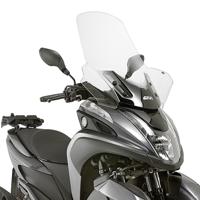 GIVI Windscherm, moto en scooter, 2120DT Transparant excl. montagekit