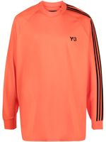 Y-3 sweat en coton à logo imprimé - Orange - thumbnail