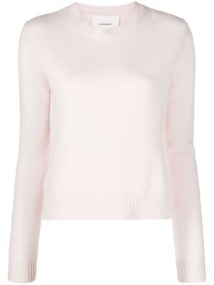 Lisa Yang pull en cachemire à col rond - Rose