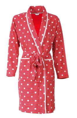 Zomer badjas rood-l