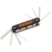 IceToolz 24092a1 gereedschapset 8-delig in houder