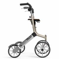 Lichtgewicht rollator Let&apos;s Go Out (Buitenkansje) | Kies uw kleur : Beige | TrustCare