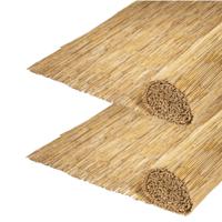 Nature Rietscherm / rietmat - 2x stuks - L500 x H100 cm - tuinscherm / schutting